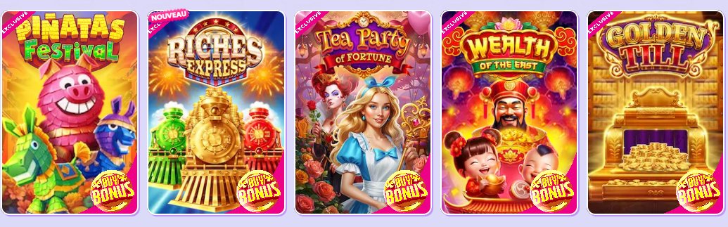 Machines à sous Spinbara Casino – Sélection de slots exclusifs